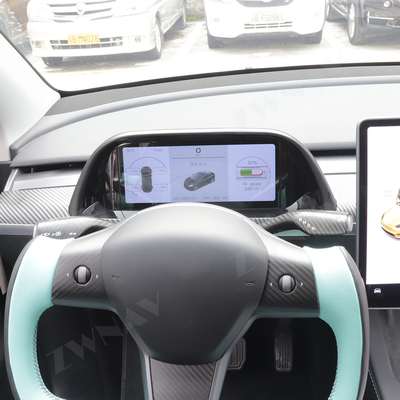 टेस्ला मॉडल 3 इंटेल मॉडल वाई एएमडी कार एलसीडी डैशबोर्ड के लिए डिजिटल क्लस्टर स्क्रीन