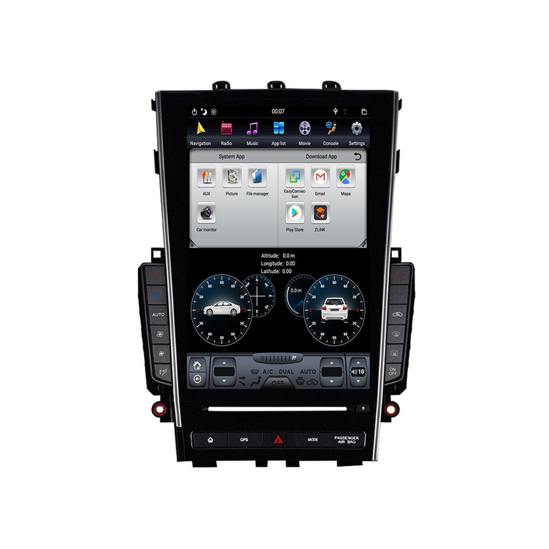 Infiniti Q50 Q50L Q60 . के लिए टेस्ला स्टाइल एंड्रॉइड टच स्क्रीन हेड यूनिट 64G