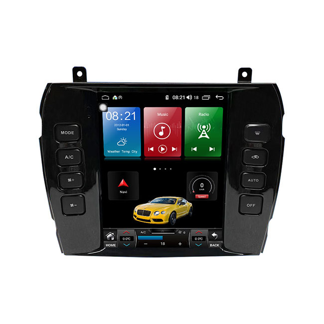 जगुआर XJ350 . के लिए 6G 128GB Android 11.0 कार रेडियो प्रावरणी हेड यूनिट