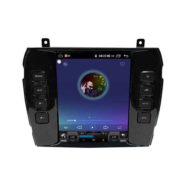 जगुआर XJ350 . के लिए 6G 128GB Android 11.0 कार रेडियो प्रावरणी हेड यूनिट