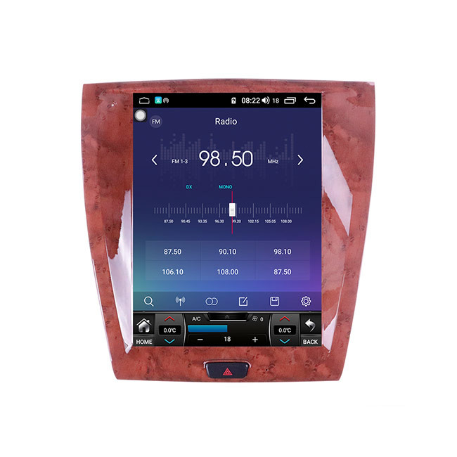 64GB जगुआर XK Android रेडियो वायरलेस कारप्ले 10.25 इंच सिक्स कोर