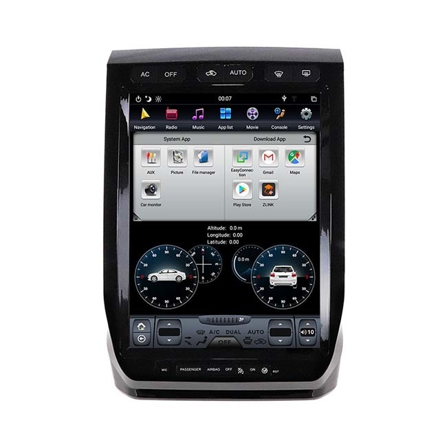 13 इंच 2015 Ford F150 हेड यूनिट PX6 ऑटो मल्टीमीडिया प्लेयर Android 9