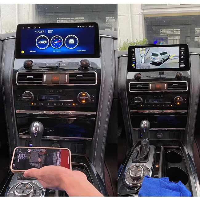 QLED 4G निसान पैट्रोल आर्मडा 2010-2020 के लिए एंड्रॉइड 10 कार नवी ऑटो रेडियो प्लेयर स्टीरियो हेड यूनिट